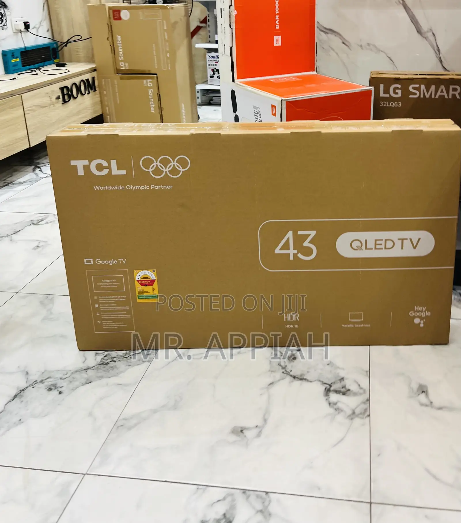 Premium TCL 43 Inch Qled Smart Full Hd Satellite Android TV 