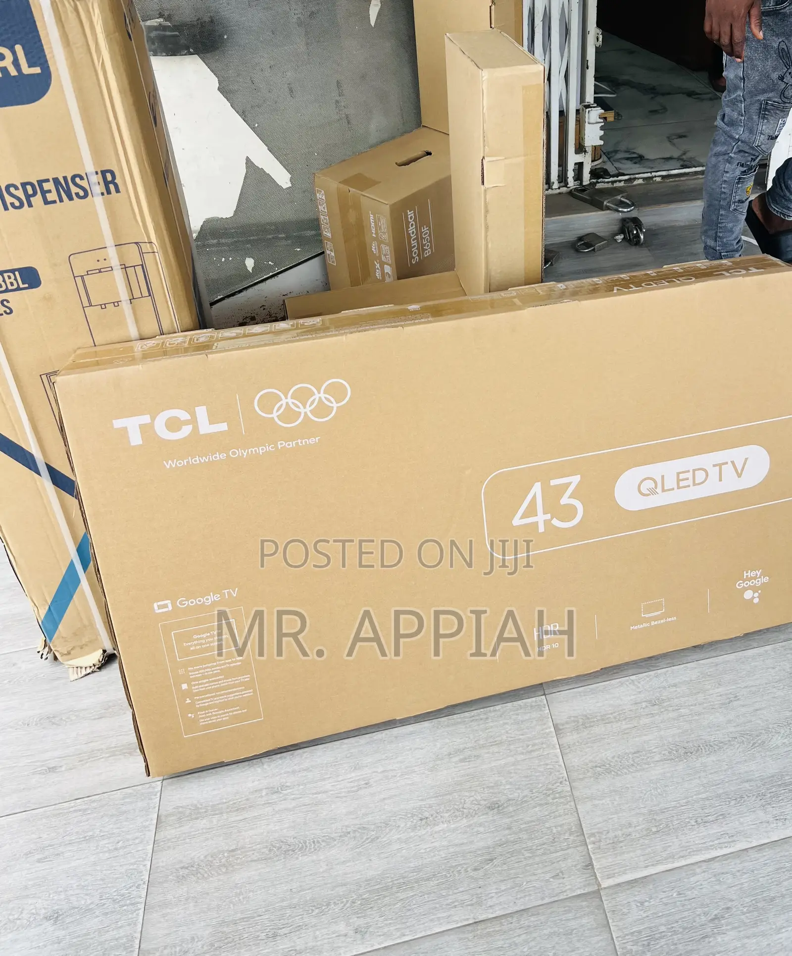 Super Unique TCL 43” Full HD Smart Satellite Android TV 