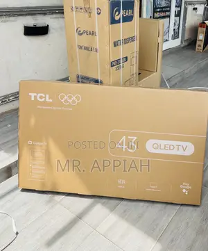 Choose TCL 43” Qled Full Hd Smart Satellite Android TV(2024).