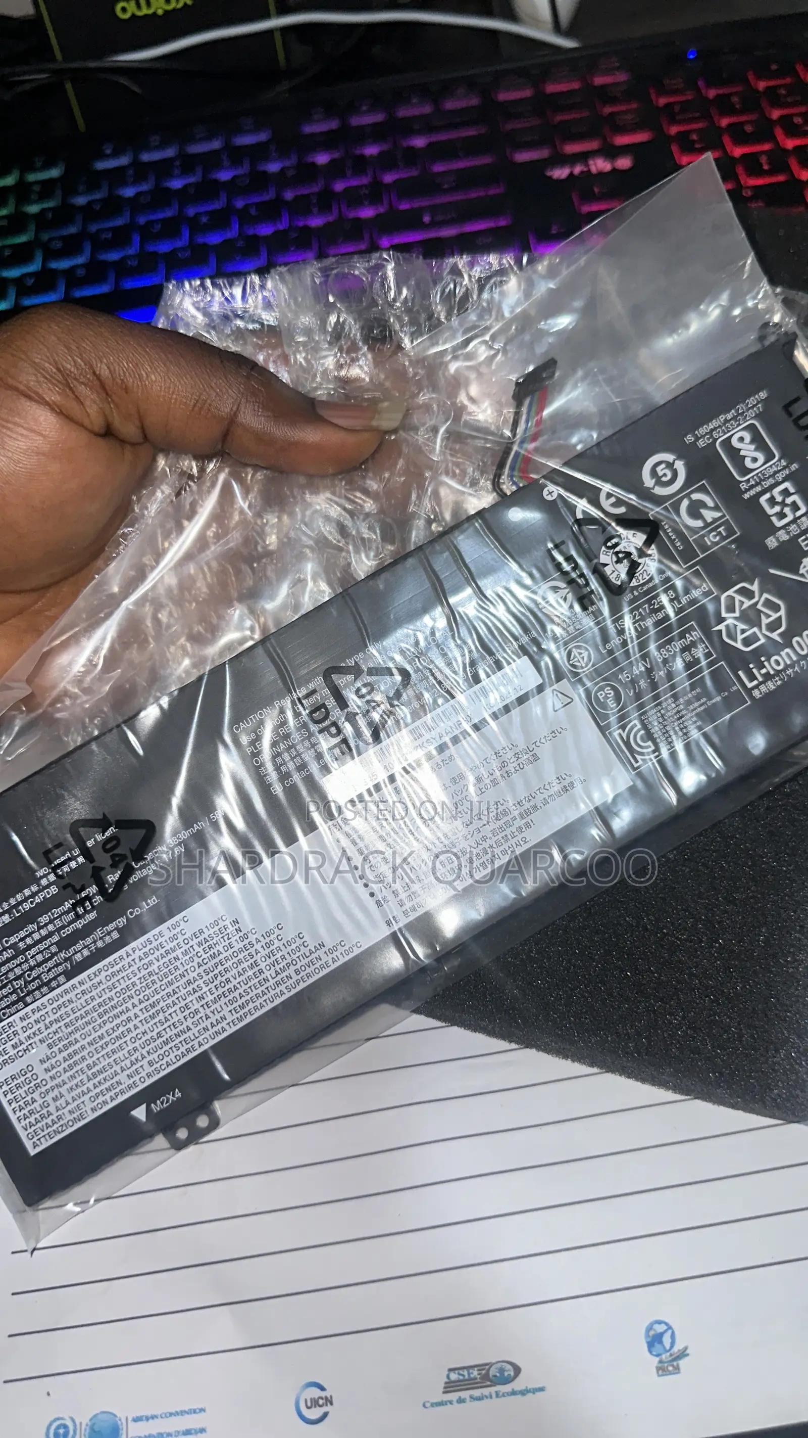 L20m4pdb L19c4pdb L19m4pdb Laptop Battery for Lenovo Thinkbook 14 15