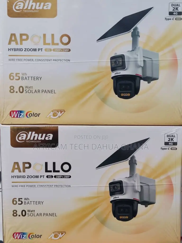 Dahua Dual Lens Solar 6MP PTZ WizColor 4G Network Camera