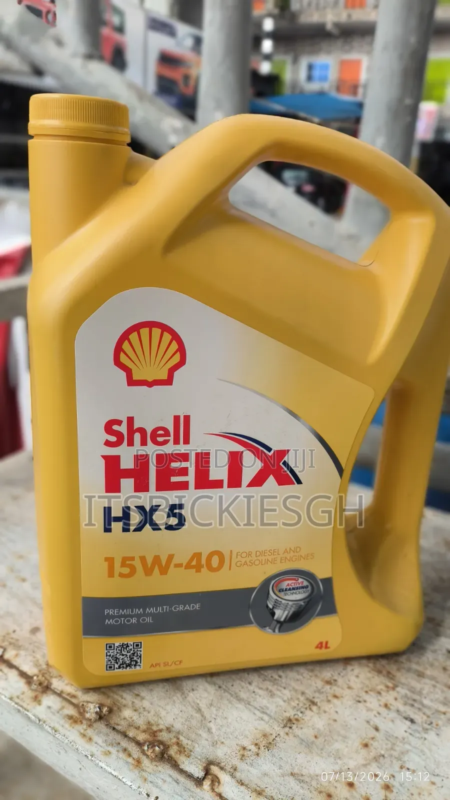 Shell 15w 40