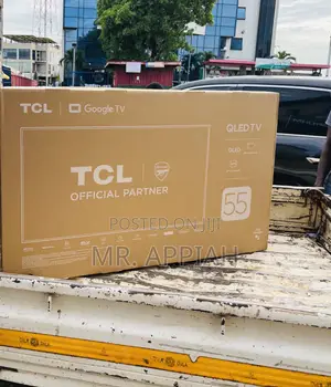 Uniquely Design TCL 55” Qled Smart Android Frameless Television 