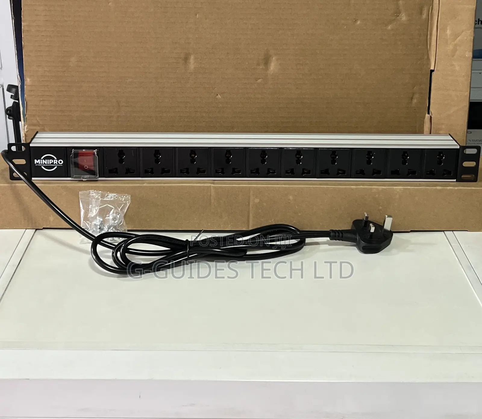 10 Way Pdu Extension Board With Surge Protector, 10-Way PDU
