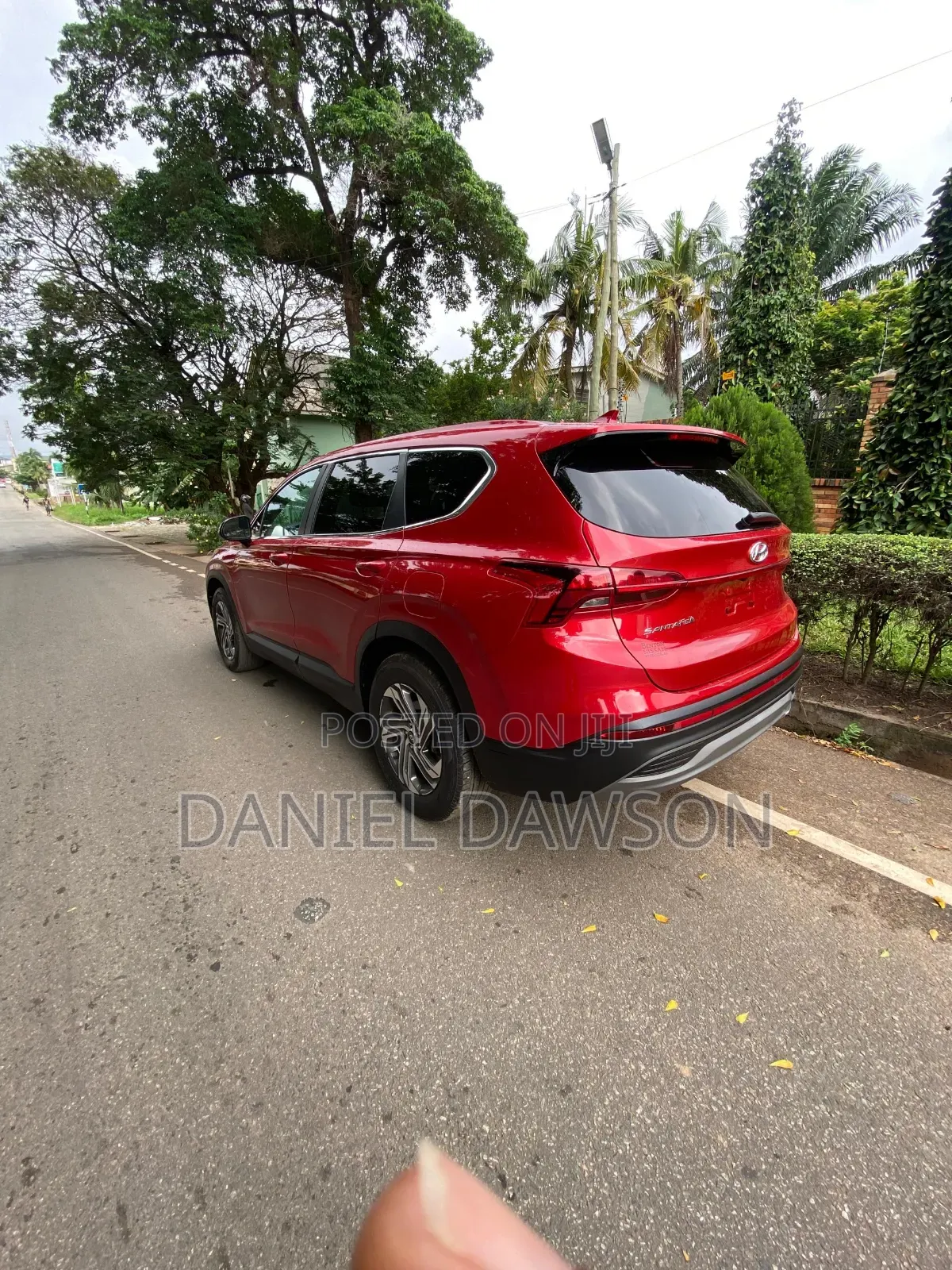Hyundai Santa Fe SE 2021 Red