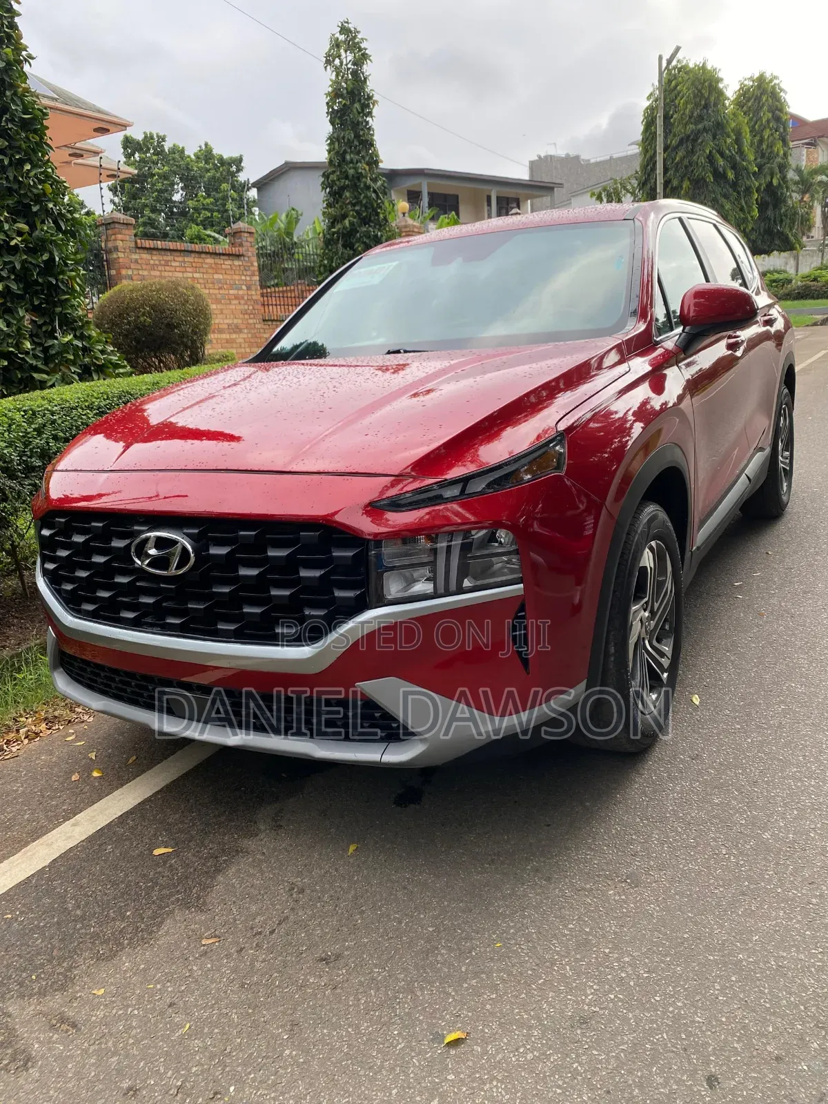Hyundai Santa Fe SE 2021 Red