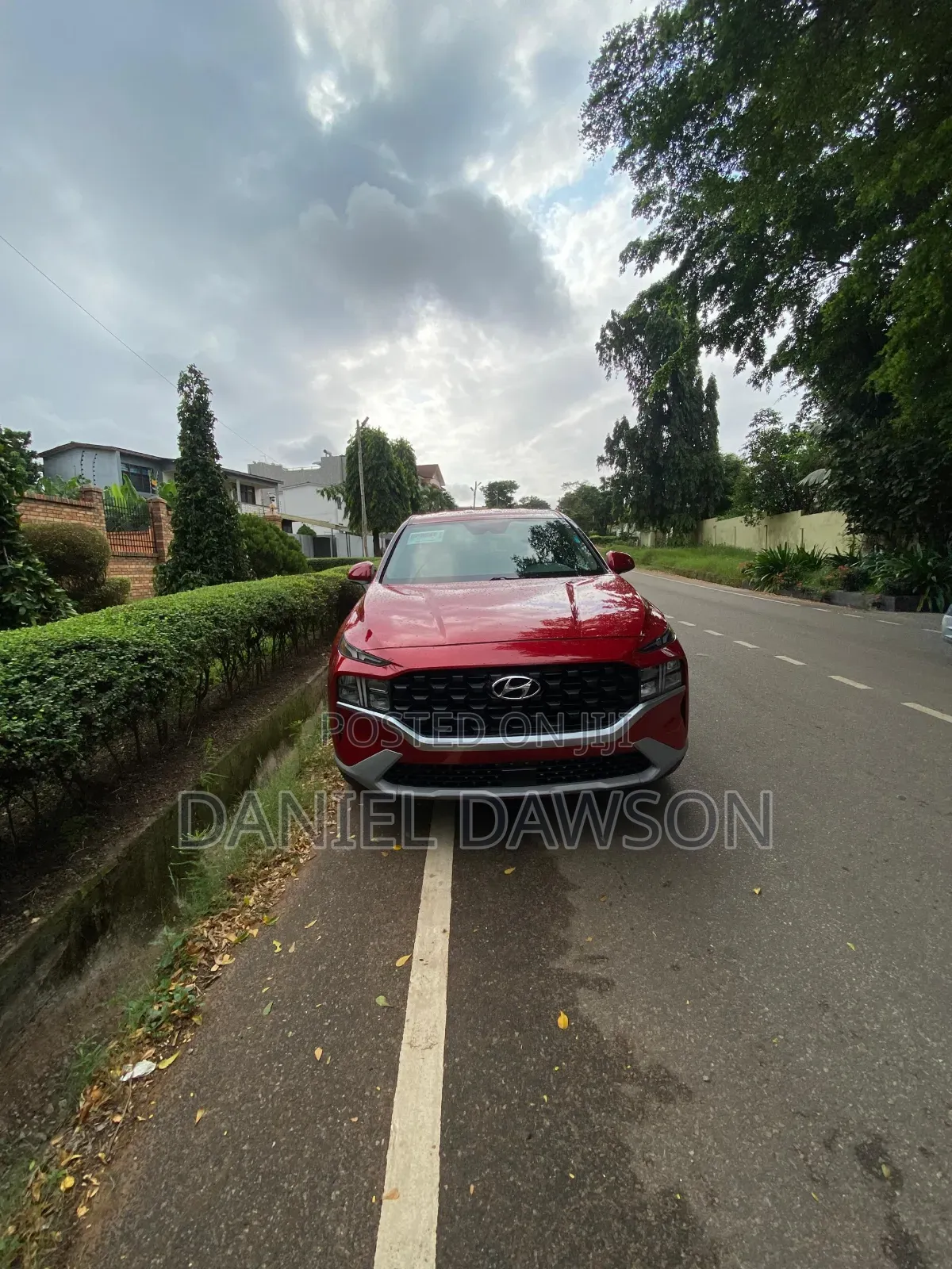 Hyundai Santa Fe SE 2021 Red