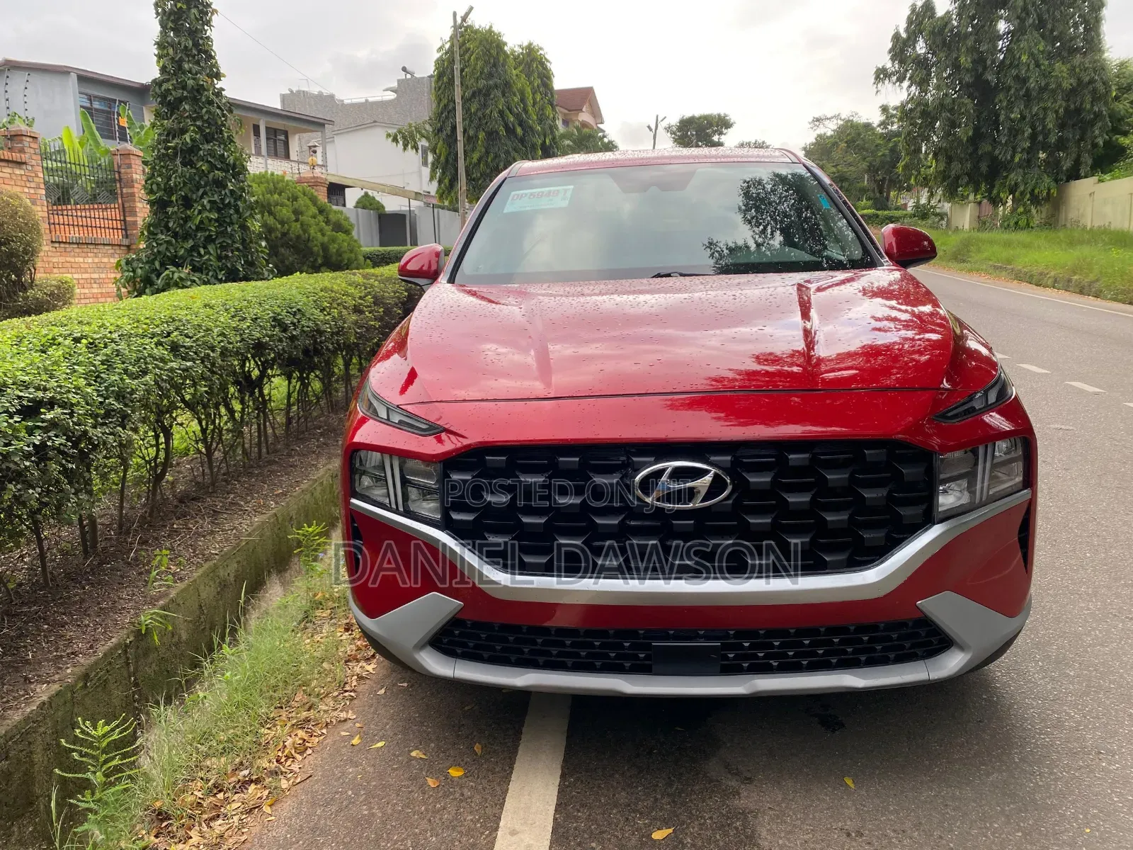 Hyundai Santa Fe SE 2021 Red