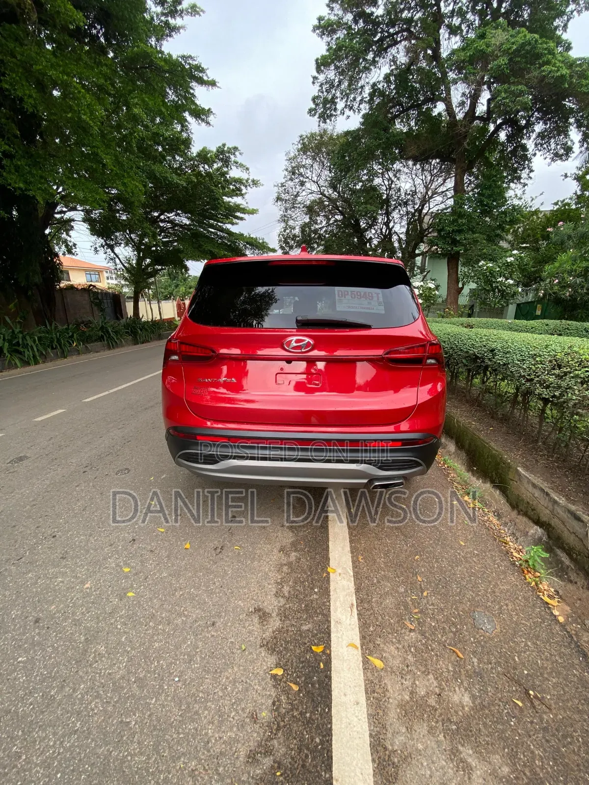 Hyundai Santa Fe SE 2021 Red