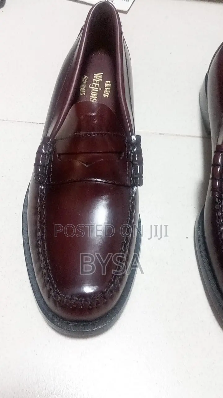 New G.H. Bass Weejuns Originals Genuine Leather Penny Loafers UK 9