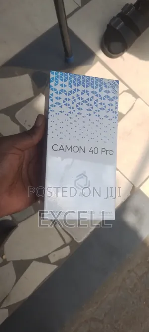 New Tecno Camon 40 Pro 5G 256 GB Black