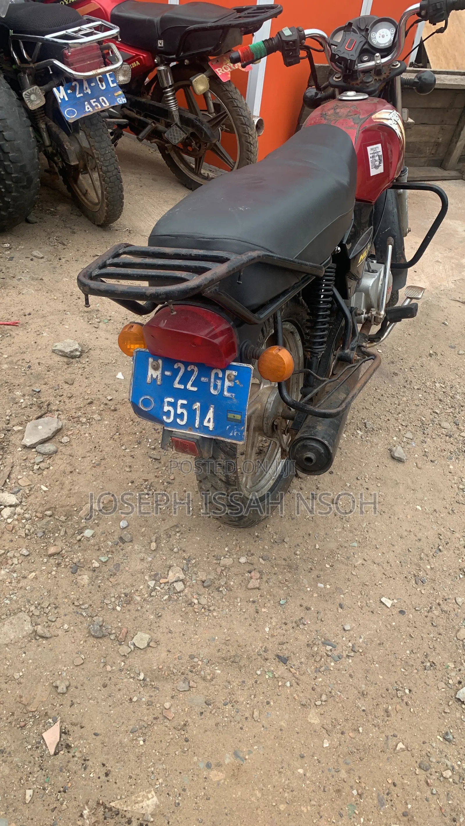 TVS HLX Plus ES 2022 Red