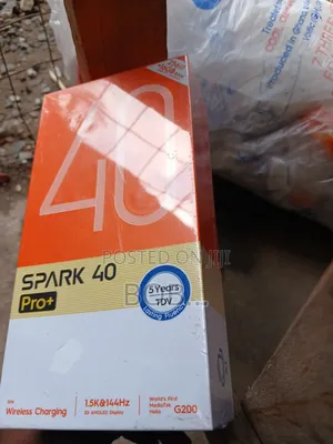 New Tecno Spark 40 Pro+ 256 GB