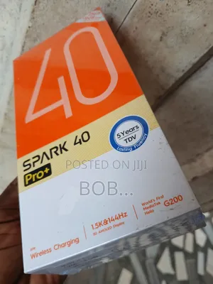 New Tecno Spark 40 Pro+ 256 GB