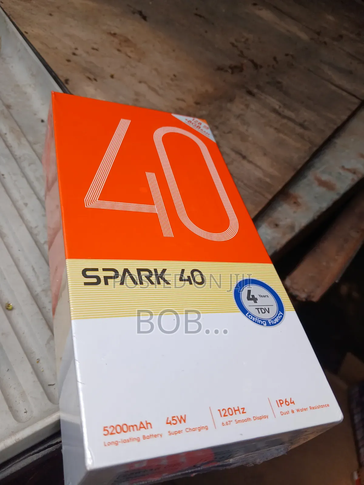 New Tecno Spark 40 256 GB Black