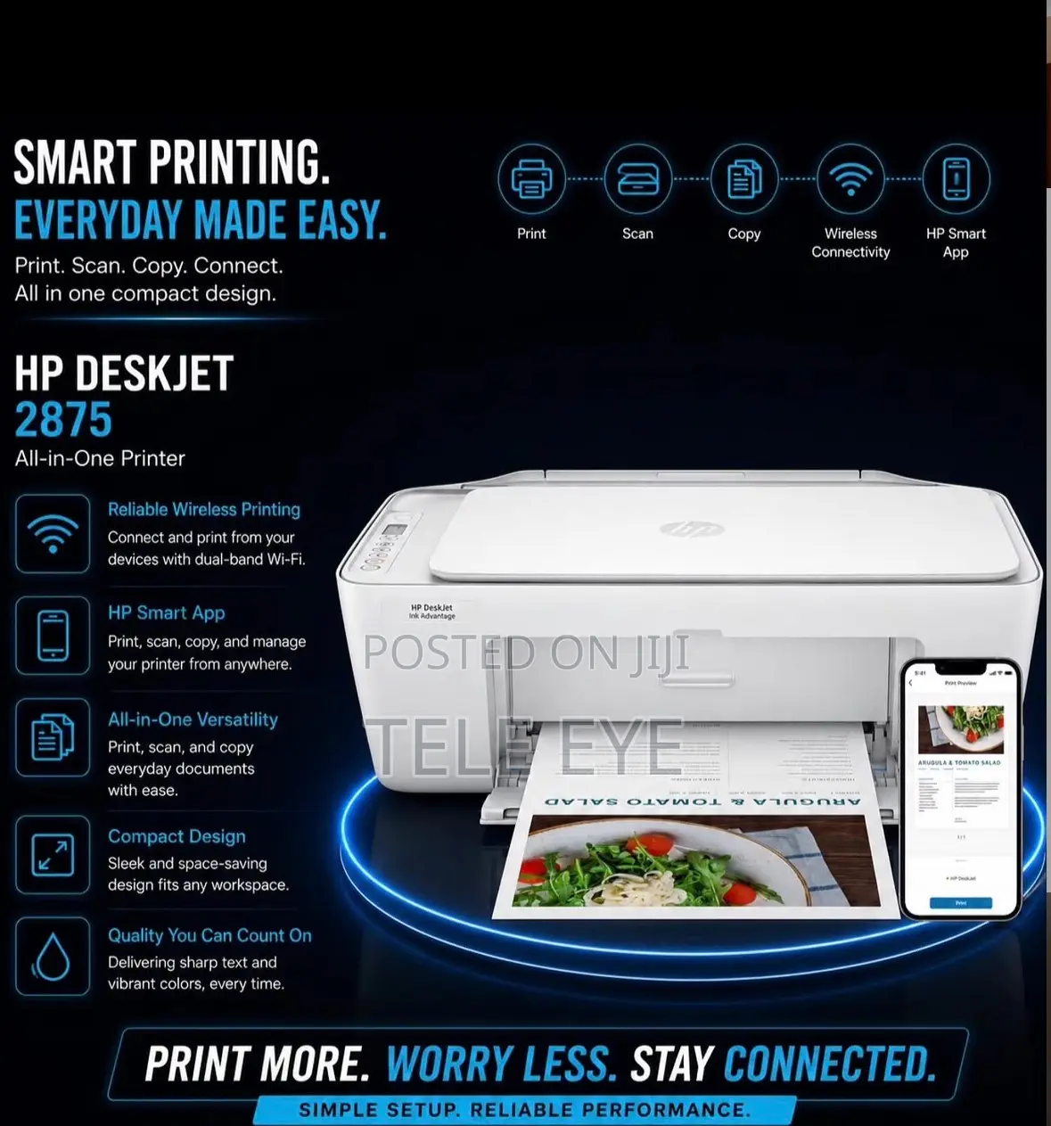 HP DeskJet 2875 All-in-One Printer