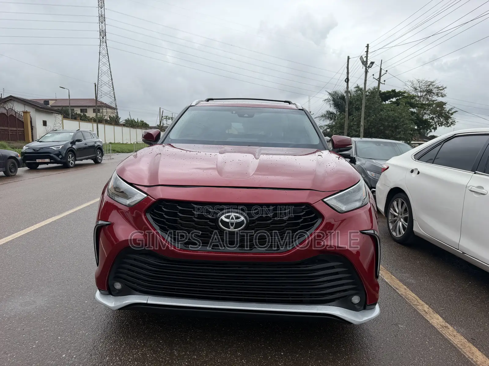Toyota Highlander 2022 Red