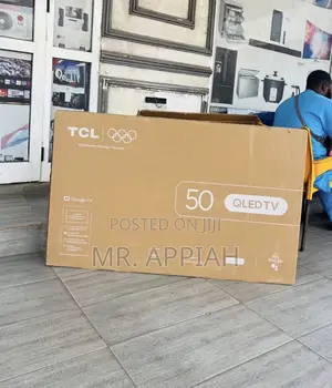 Super TCL 50 Inch Qled Smart Google TV(2025 Model) Black