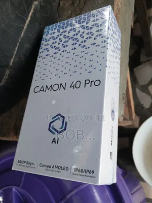 New Tecno Camon 40 Pro 5G 256 GB