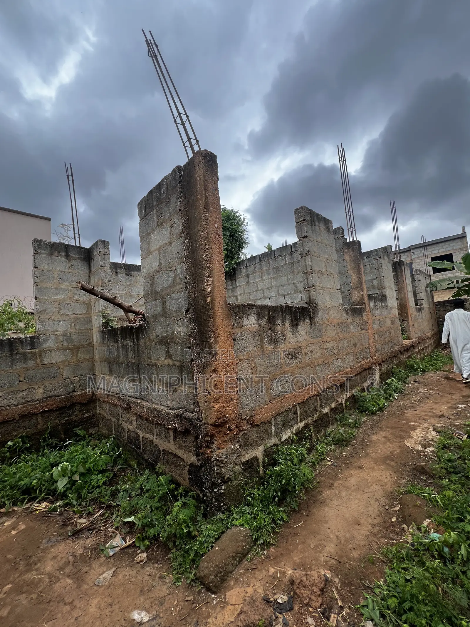 Uncompleted Four Bedroom House for Sale at Adenta New Legon Main Road