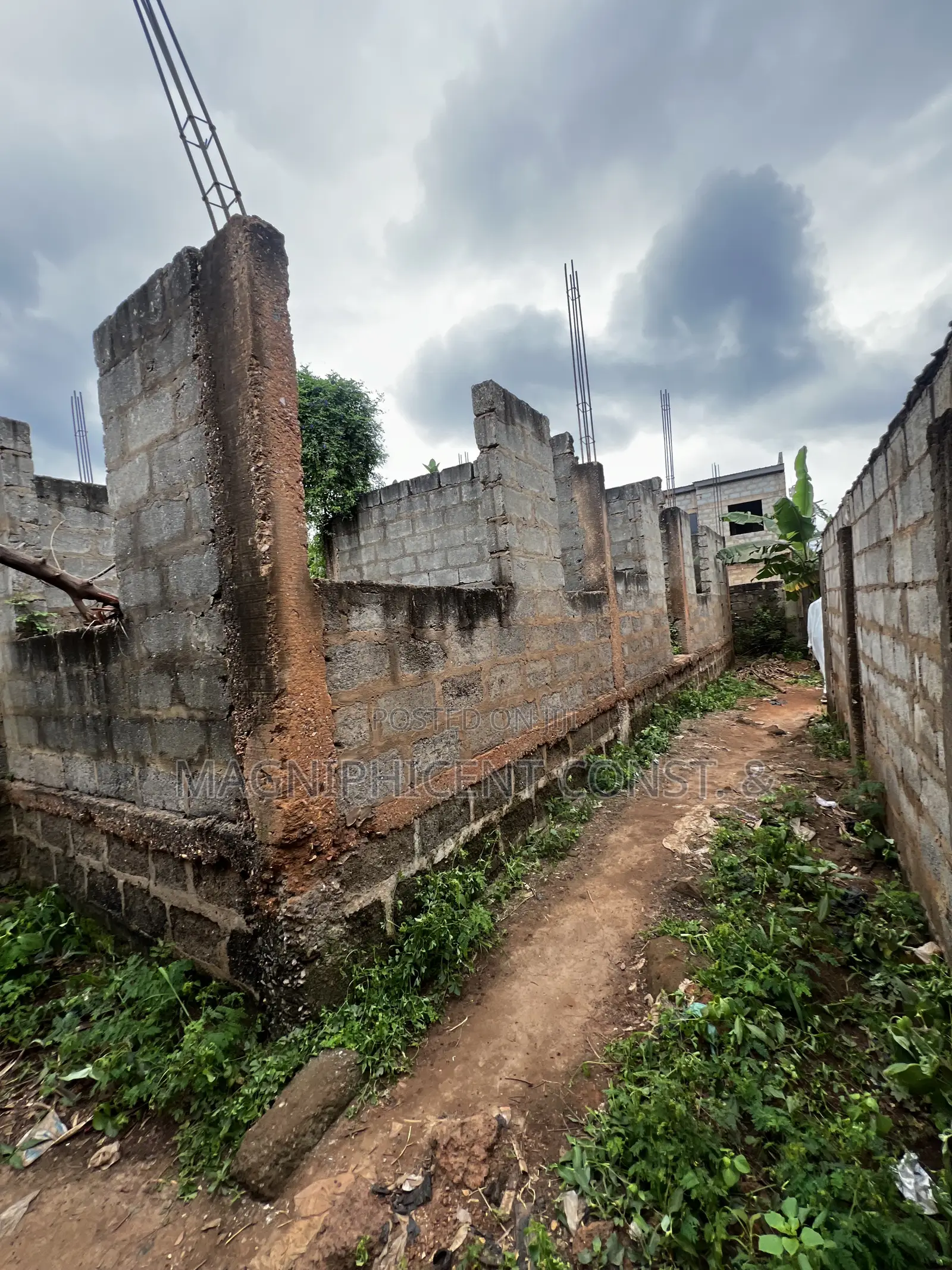 Uncompleted Four Bedroom House for Sale at Adenta New Legon Main Road