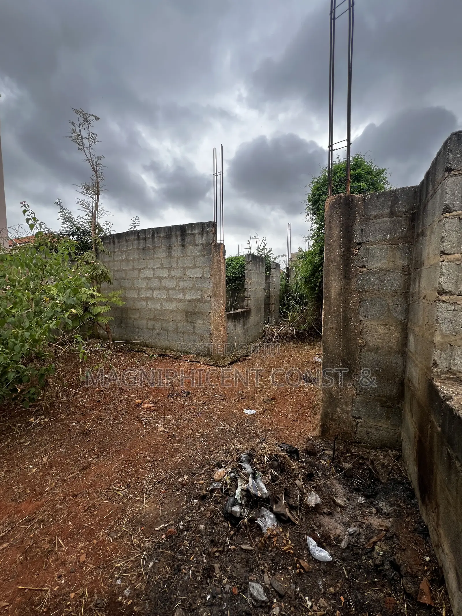 Uncompleted Four Bedroom House for Sale at Adenta New Legon Main Road