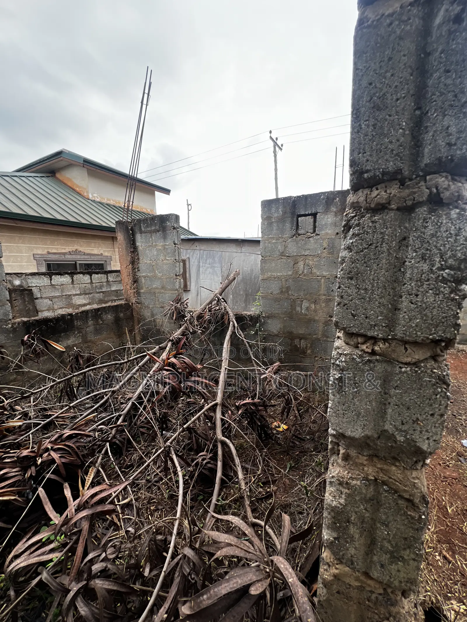 Uncompleted Four Bedroom House for Sale at Adenta New Legon Main Road