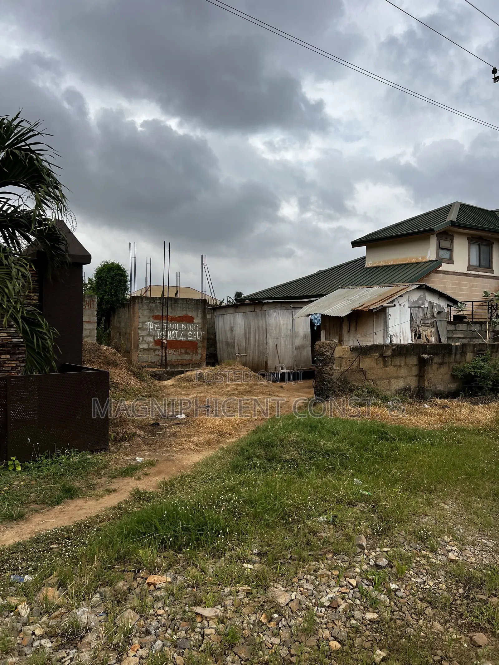 Uncompleted Four Bedroom House for Sale at Adenta New Legon Main Road