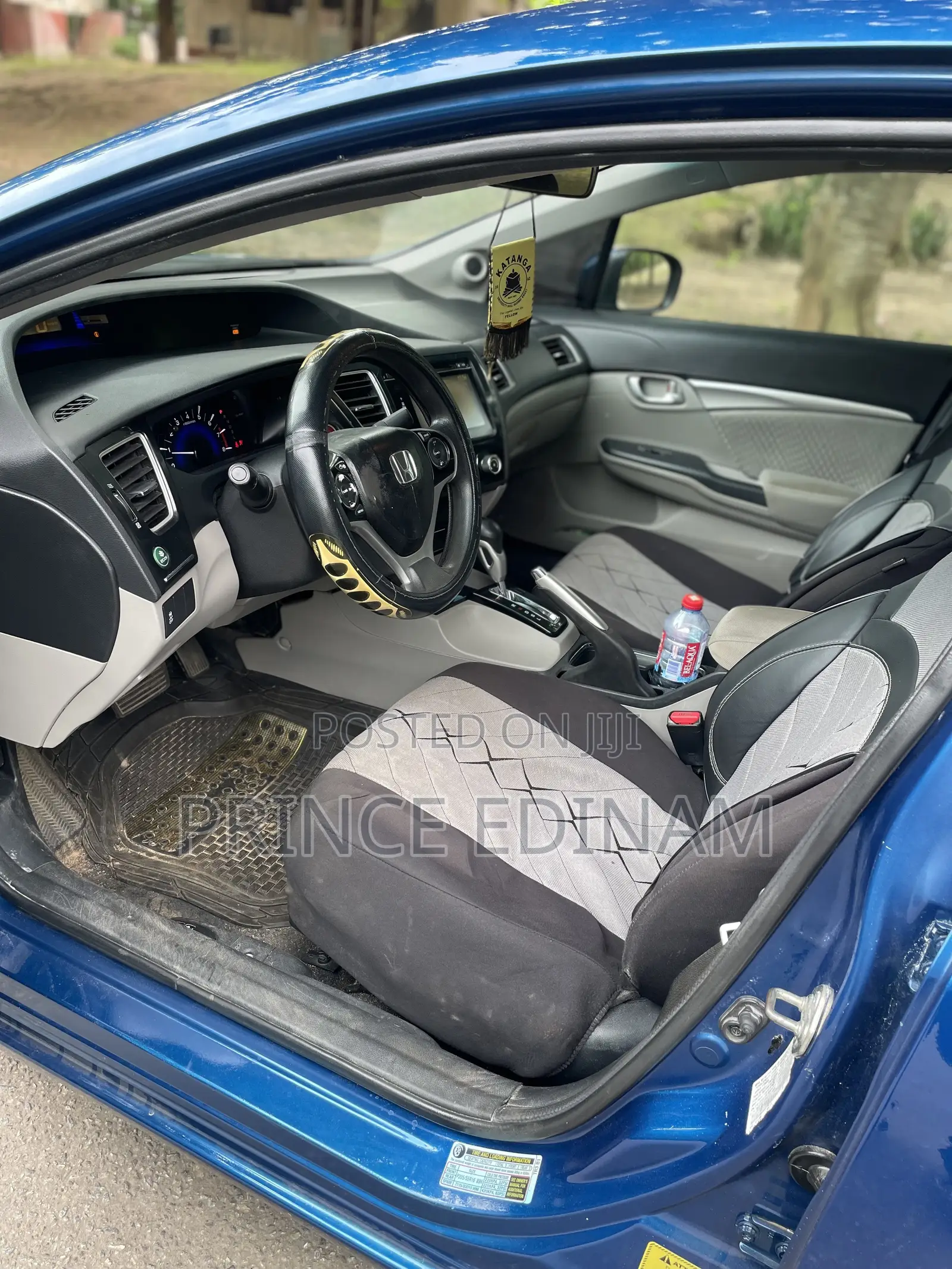 Honda Civic EX 4dr Sedan (1.8L 4cyl CVT) 2014 Blue