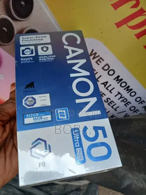 New Tecno Camon 50 Ultra 512 GB Black