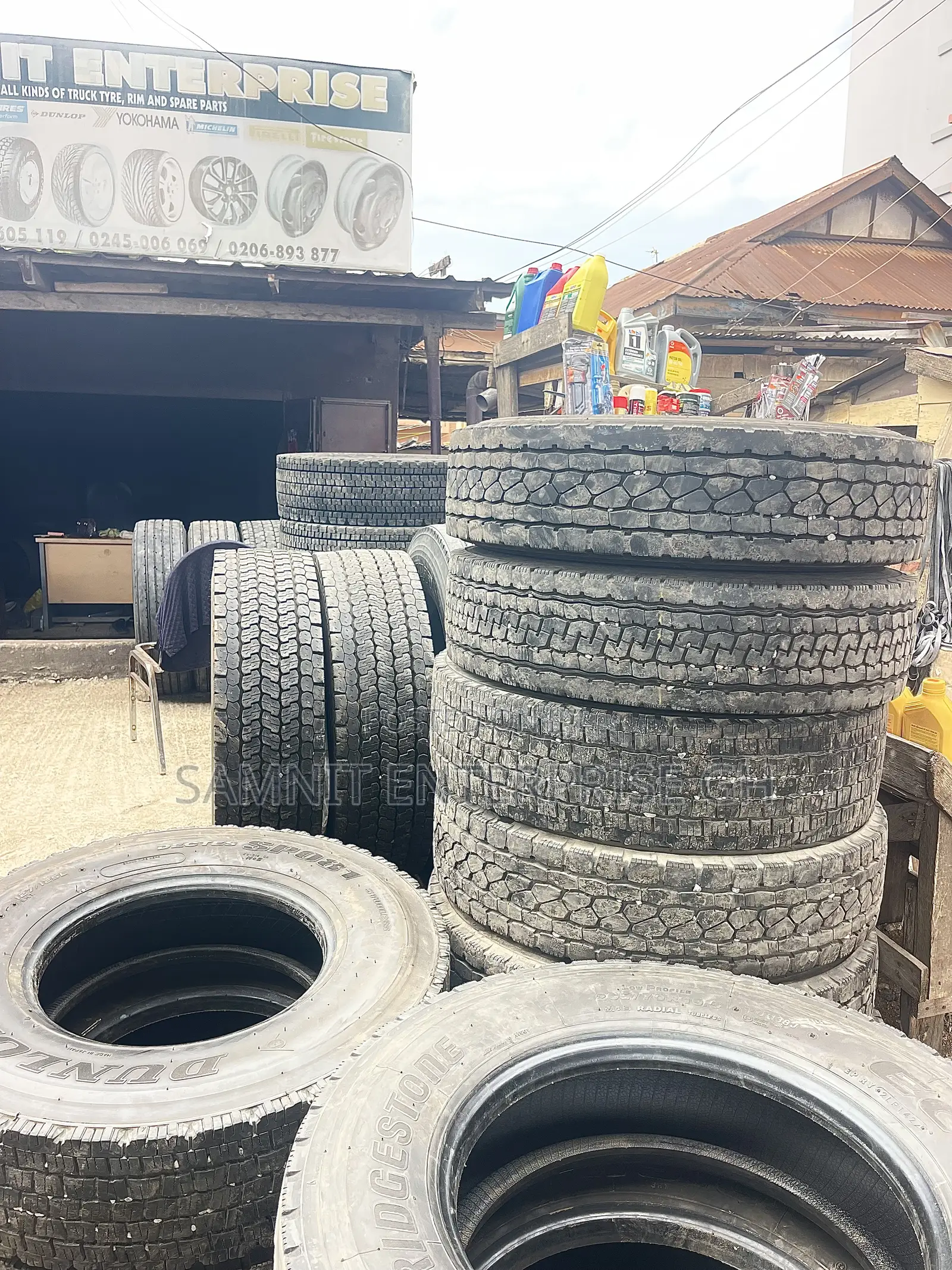 Home Used 225/90r17.5 Grade 1