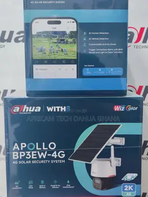 Dahua 4G Solar Security System APOLLO BP3EW-4G 3mp Wizcolor