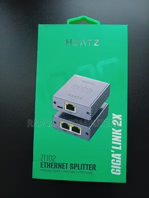 Heatz Ethernet 2 Port Splitter Zt102