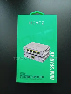 Heatz Ethernet 4 Port Splitter Zt104