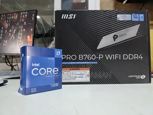Msi Motherboard + Intel 12th Gen I7