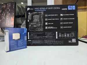 Msi Motherboard + Intel 12th Gen I7