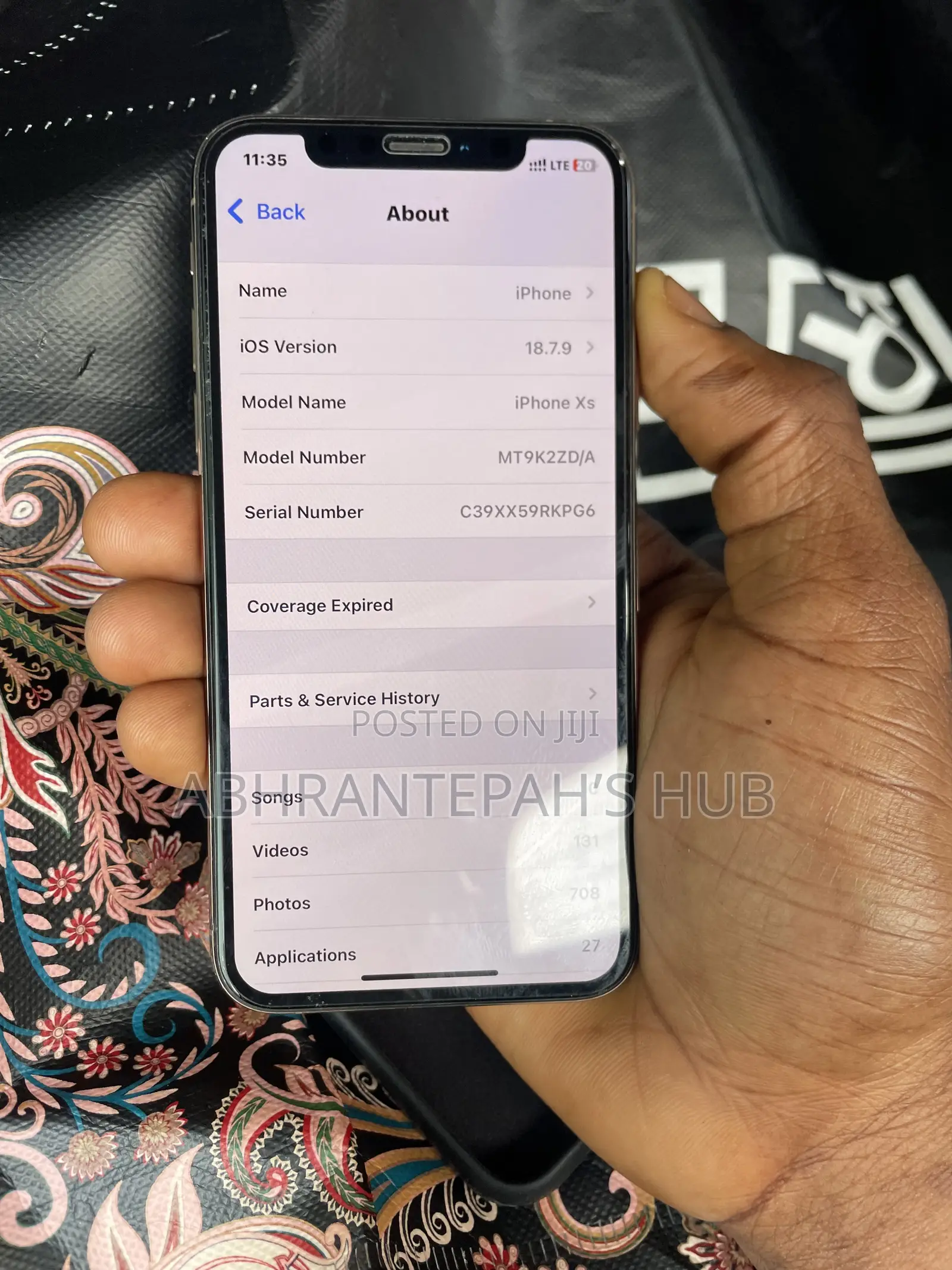 Apple iPhone XS 256 GB Gold