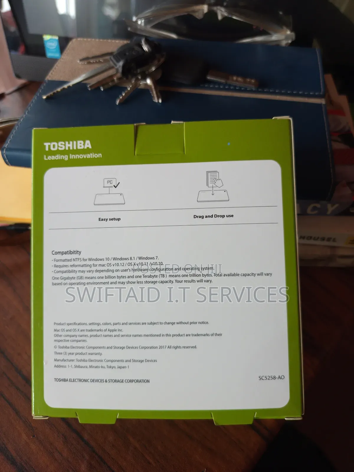 Toshiba HDD/SSD 3.0 Enclosure