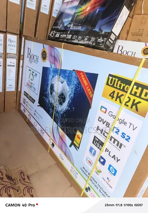 ROCH 75" Smart UHD Android Google Led TV