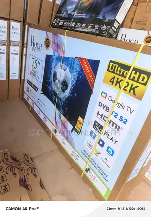 ROCH 75" Smart UHD Android Google Led TV