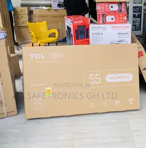 Choose New TCL 55" Uhd Smart Android TV 55p635
