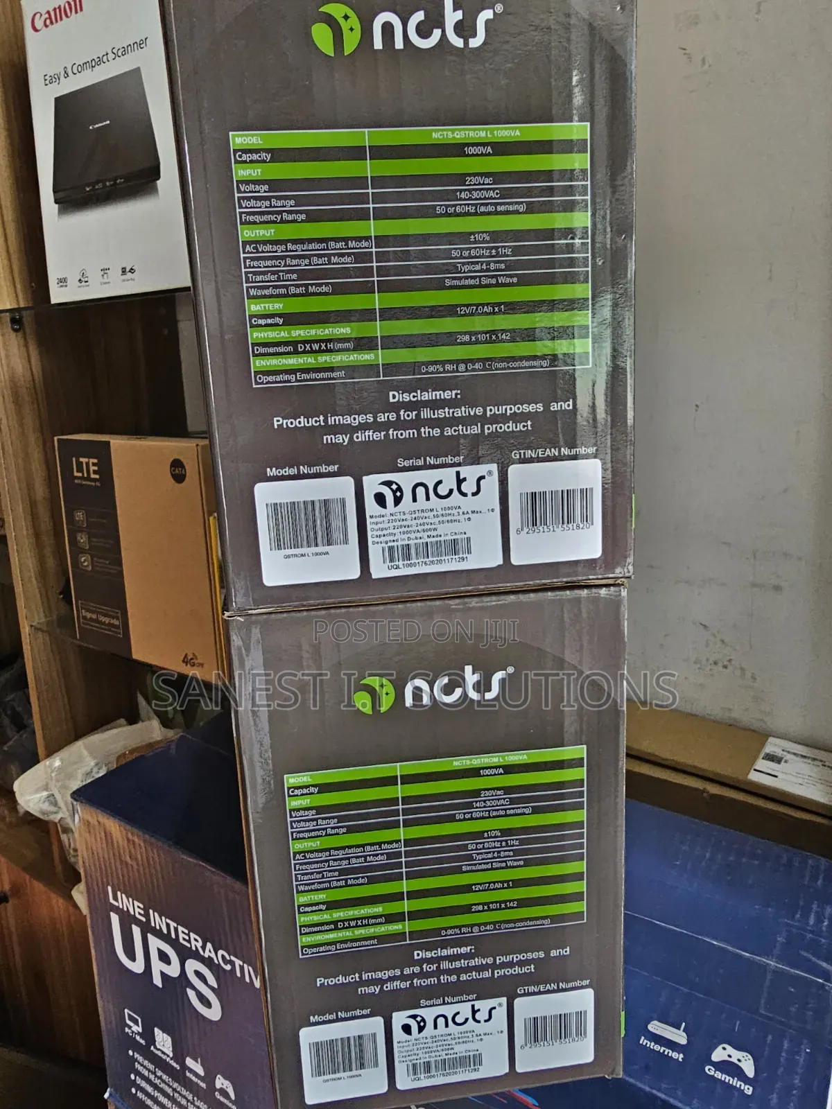 1000va NCTS Uninterrupted Power Supply Ups