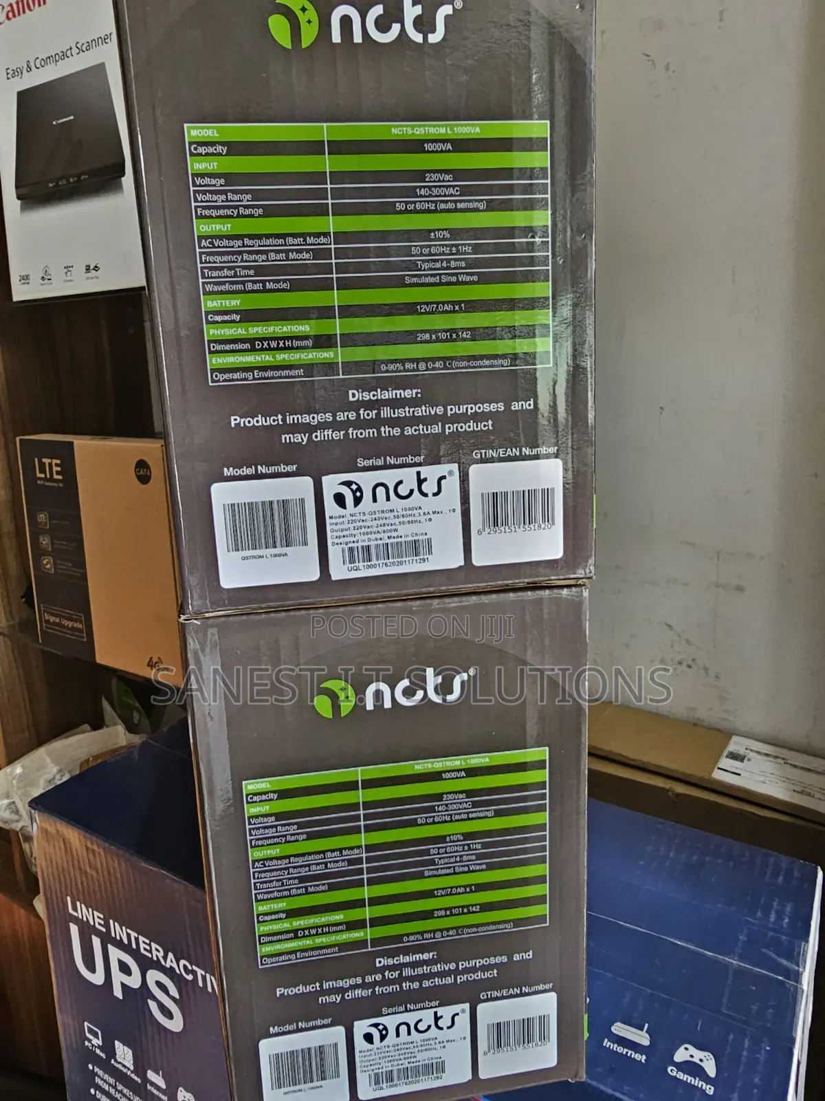 1000va NCTS Uninterrupted Power Supply Ups