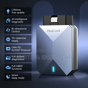 Mucar BT200 Max Bluetooth OBD2 Diagnostic Scanner Free Lifetime Update