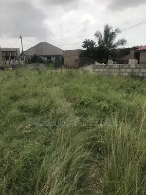 Half Plot With Wall at Amasaman Kasoa Road