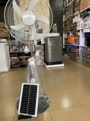 Solar Rechargeable Fan