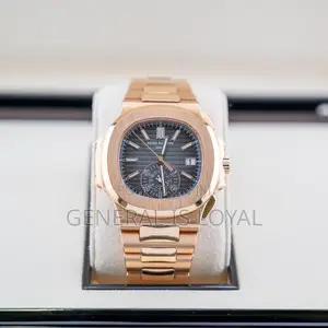 Patek Philippe Nautilus Chronograph Black Gradient Dial Rose Gold