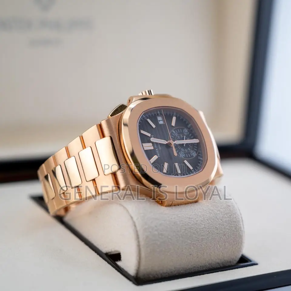 Patek Philippe Nautilus Chronograph Black Gradient Dial Rose Gold