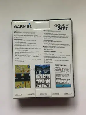 Garmin GPSMAP 64 Worldwide W/High-Sensitivity GPS and GLONASS Receiver