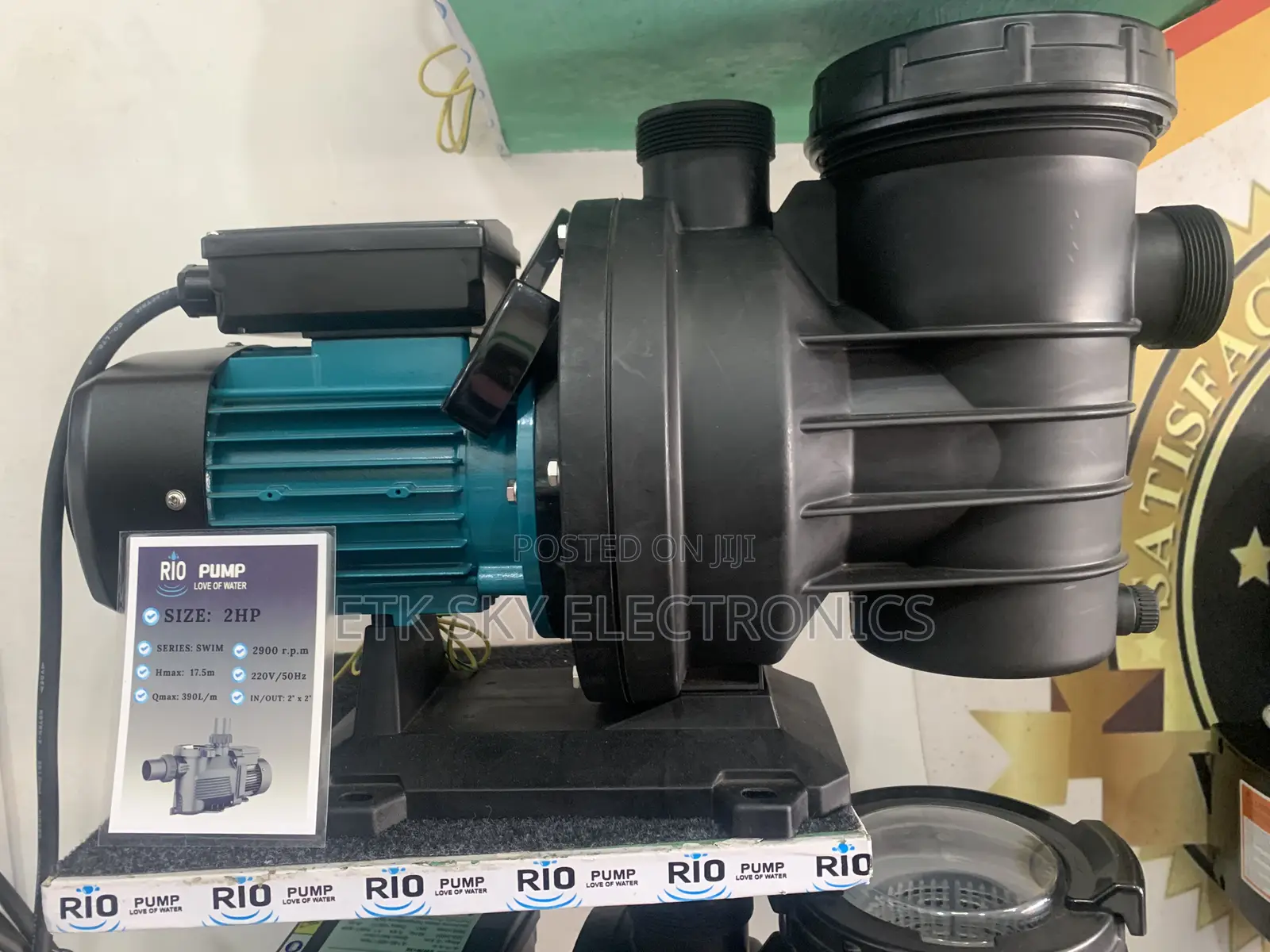 Efficient RIO 2.0hp Water Pump SWIM 200